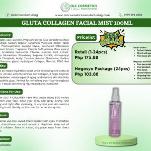 GLUTA COLLAGEN FACIAL MIST 100ML