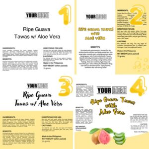 RIPE GUAVA TAWAS W/ ALOE VERA 70G