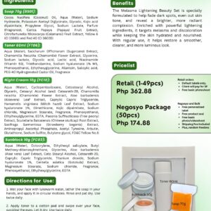 MELASMA LIGHTENING BEAUTY SET