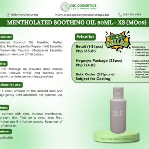 MENTHOLATED SOOTHING OIL 50ML