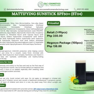 MATTIFYING SUNSTICK SPF50+
